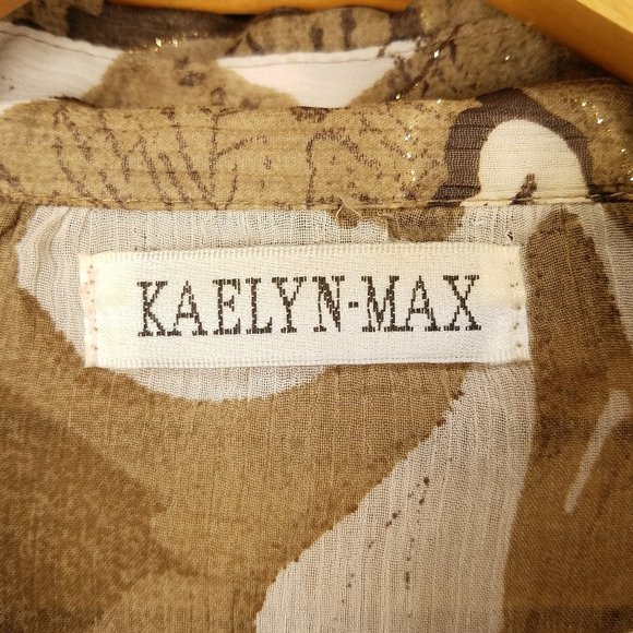 Kaelyn-Max Sheer button down - Picture 3 of 13